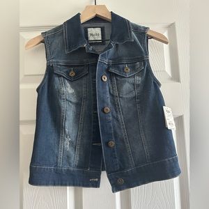 Mudd Denim Vest NWT